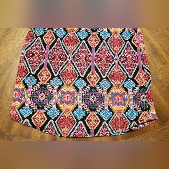 Extremely Me! Colorful Girls Dress Size  14/16 Runs Small (10/12 Fit) Tribal - Picture 8 of 10
